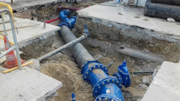 Obras Cementerio aguas de narixa